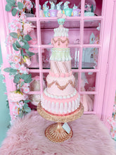 Load image into Gallery viewer, Spring Pink Tier Cake