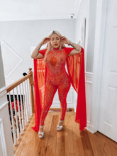Load image into Gallery viewer, Sexy Rhinestone Jumpsuit