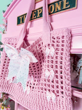 Load image into Gallery viewer, Coquette Crocheted Bag
