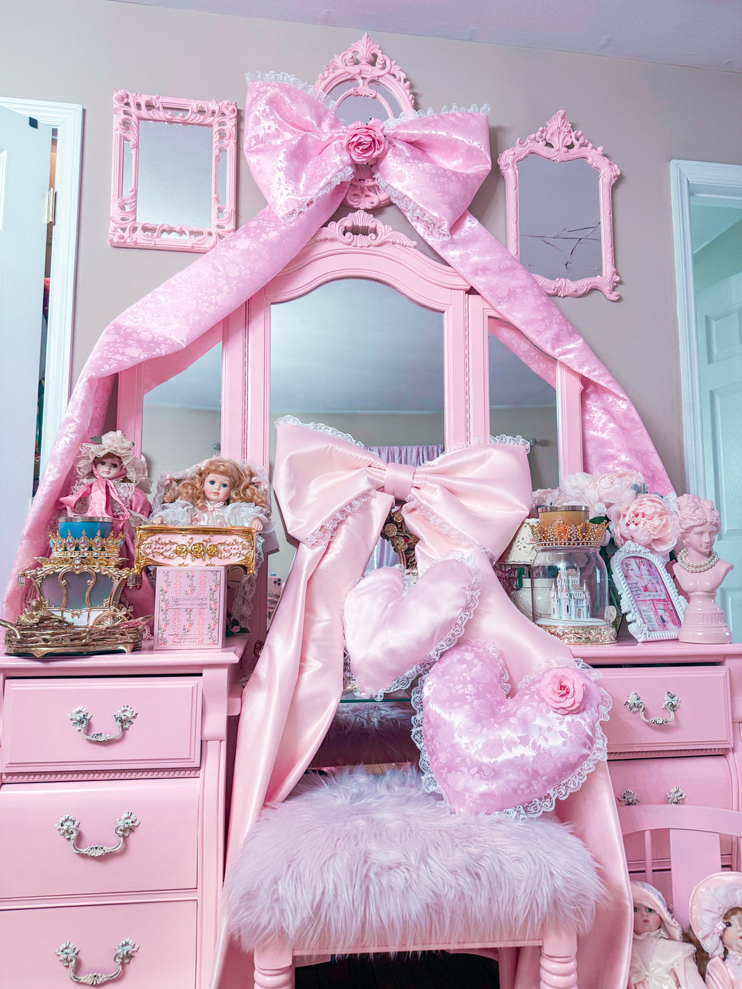 COQUETTE - Vintage Shabby Chic Bow