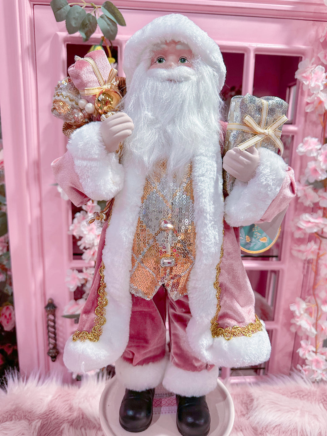 Big Pink Santa
