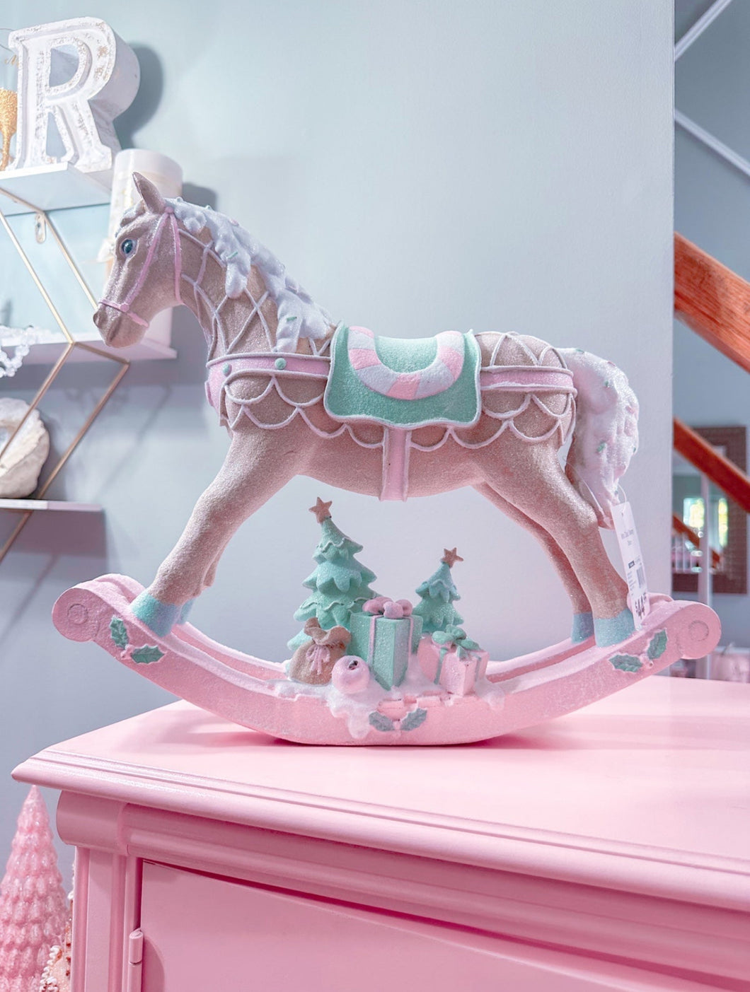 Pink Rocking Horse