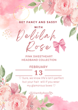 Load image into Gallery viewer, Pink Sweetheart Headband Collection
