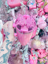 Load image into Gallery viewer, Butterfly Glittery Stanley Straw Topper
