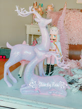 Load image into Gallery viewer, Pink Glittery Reindeer’s
