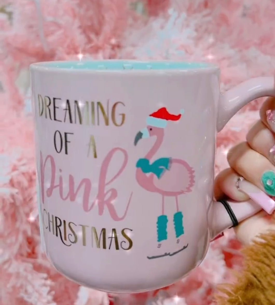 Dreaming Of a Pink Christmas Mug