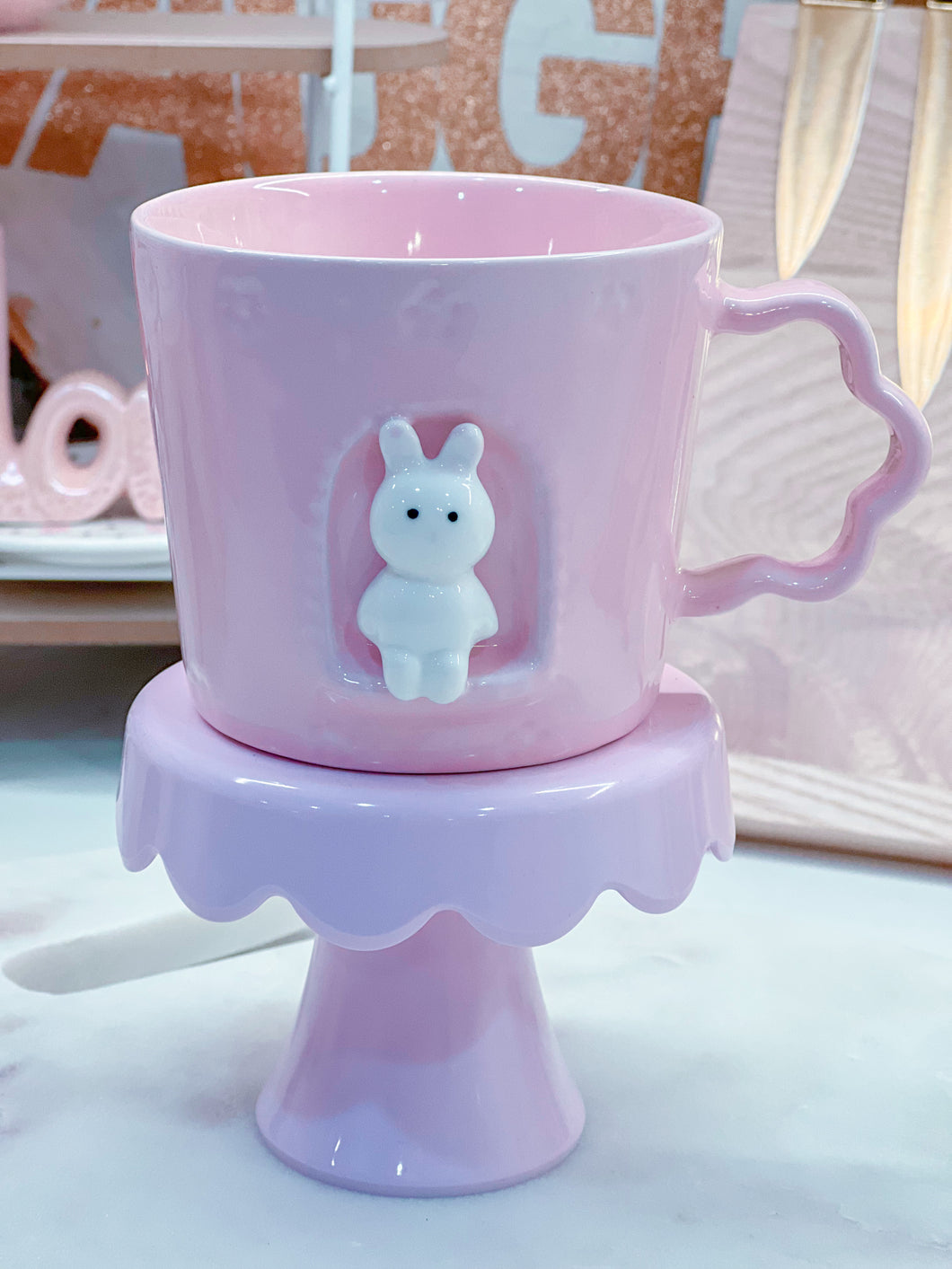 Pink Bunny Mug